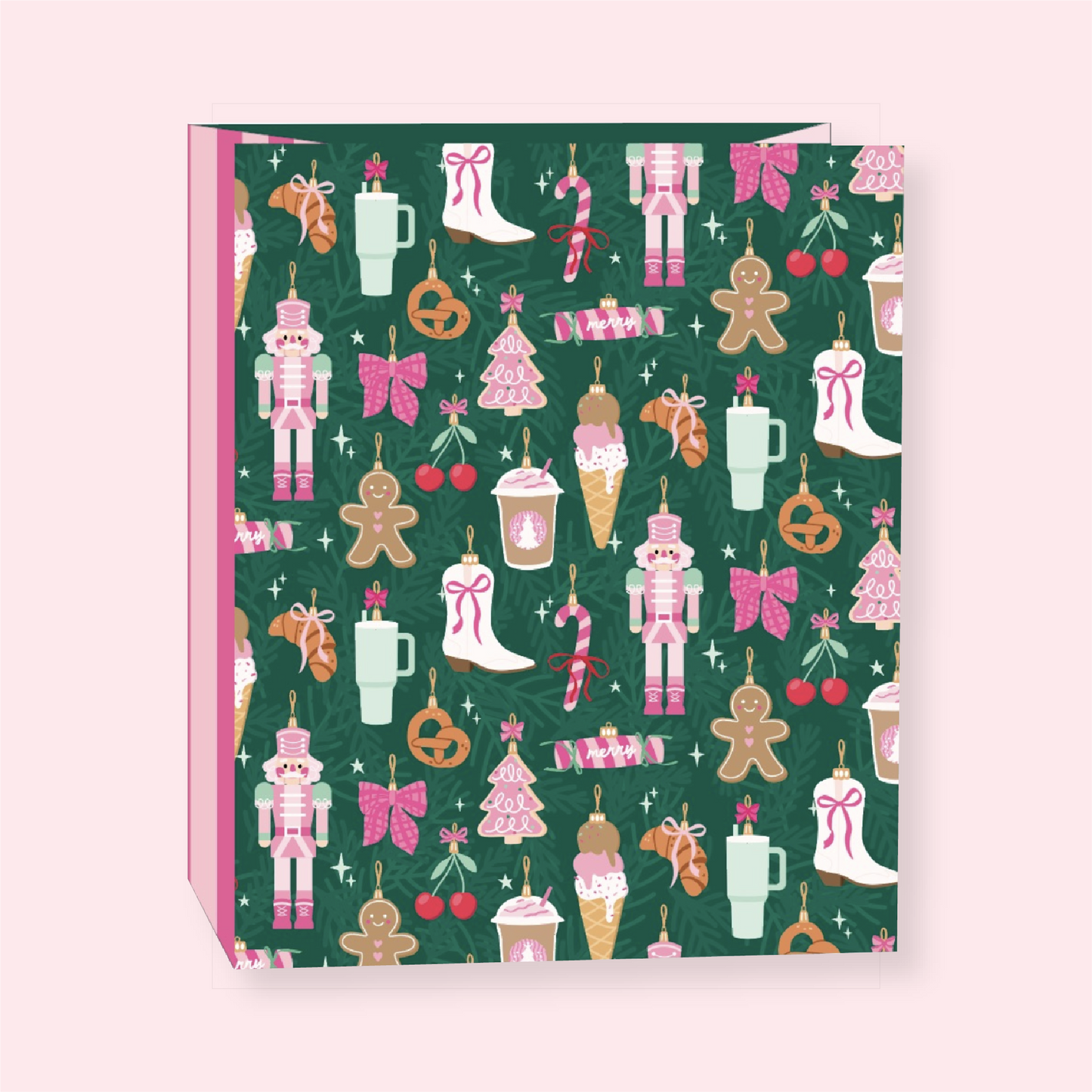 It Girl Christmas Gift Bag with Tag - 3 sizes