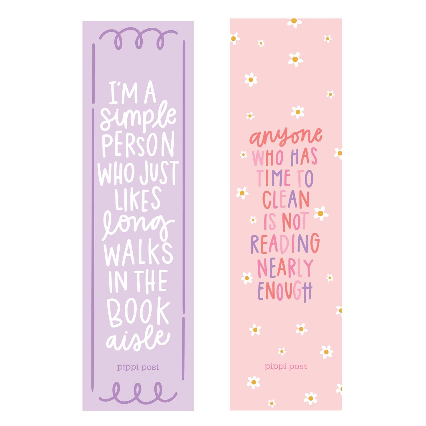 Long Walks in the Book Aisle Bookmark Set